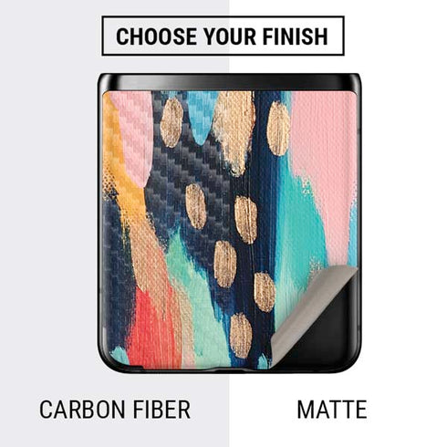 Etta Vee Color Melt Galaxy Z Flip Skin